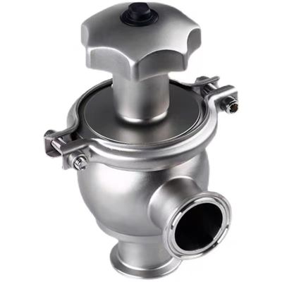 WZ Sanitary SS 304 316 Ручной клапан замены угла клапана типа клапан для труб