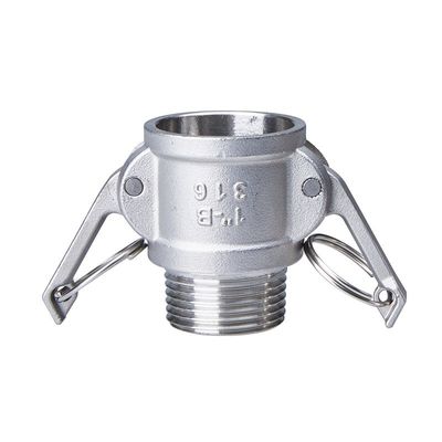ODM поддерживаемая из нержавеющей стали 304 316 Camlock быстрая сцепка тип B BSPT NPT натянутая