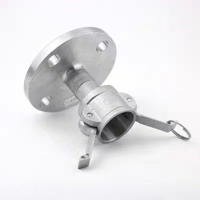 Поддержка на заказ ODM SS316 DN50 Camlock сцепление с PN16 фланцевой равной и дизайн