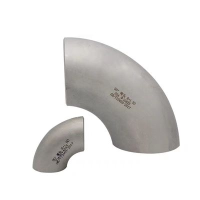 Сварка соединения серебряные трубы фитинга WZ SS304 316 CF8 Sch 40 90 градусов пробитый локоть