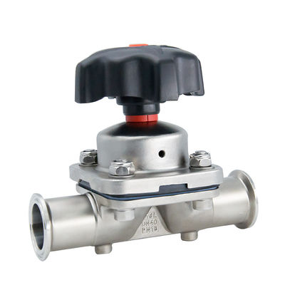DN8-DN50 Санитарный диафрагматический клапан из нержавеющей стали 316L DIN