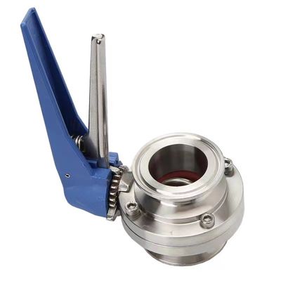 Настраиваемые потребности ODM из нержавеющей стали 304 31Tri Clamp Clover DIN 3A SMS Butterfly Valves