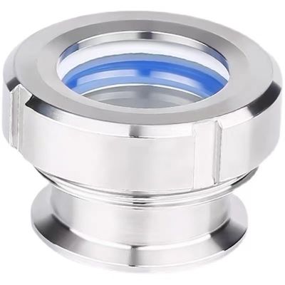 WZ Sanitary SS304 316 Сварное соединение Круглое стекло с нержавеющей сталью