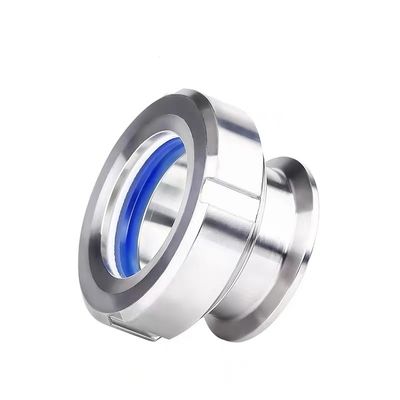 WZ Sanitary SS304 316 Сварное соединение Круглое стекло с нержавеющей сталью