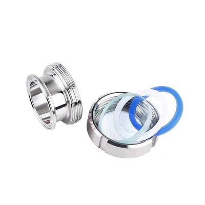 WZ Sanitary SS304 316 Сварное соединение Круглое стекло с нержавеющей сталью
