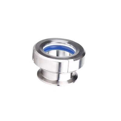 WZ Sanitary SS304 316 Сварное соединение Круглое стекло с нержавеющей сталью