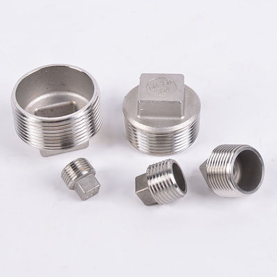 Нержавеющая сталь 201 304 Quadragon Plug Head Nipple Connector для литья труб