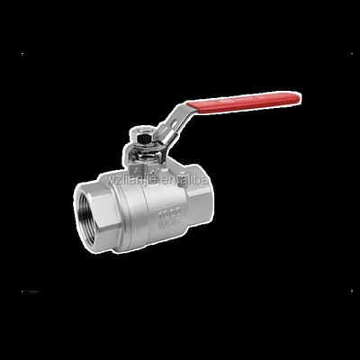 Нержавеющая сталь 304 316 DN8-DN100 PN63 2PC шаровые клапаны для тяжелой промышленности