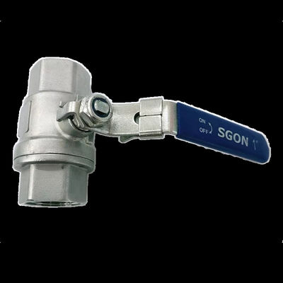 Нержавеющая сталь 304 316 2PC женские резьбовые шаровые клапаны DN8-DN100 PN63 DIN3202-M3