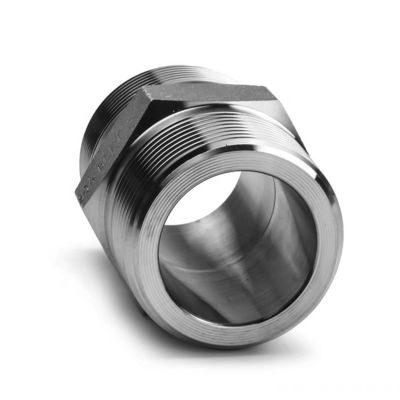 SS304 316 316L Высокое давление кованые шестигранные соски 300 бар мужской нить равный/уменьшающий соски