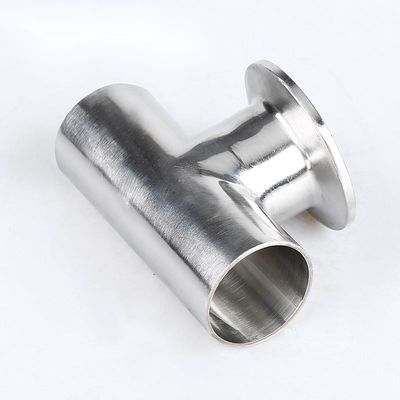 SS304 316L Tri Clamp Equal Tee Pipe Fitting для расширенных соединений трубопроводов