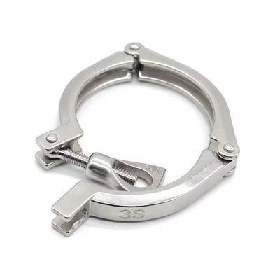 Поддержка по индивидуальному заказу Три части зажиматель Ferrule нержавеющая сталь 304 316 316L DIN SMS 3A