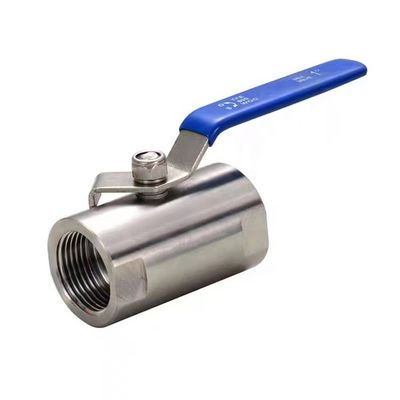Высокотемпературный нержавеющий сталь 201 NPT BSP натянутый широкий шаровый клапан для внутреннего винта