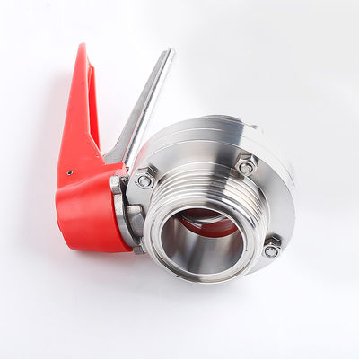 Санитарный SS304/316L Ручные три-зажимные клапаны для бабочек с ручкой триггера