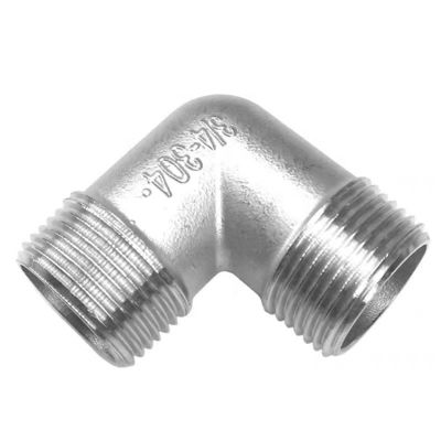 WZ SS 201 304 316 NPT/BSPT/BSPP 90 градусная локтевая трубка с мужской или женской нитью