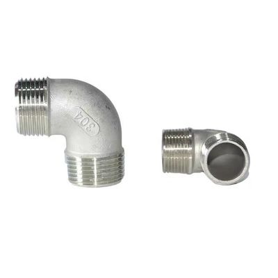 WZ SS 201 304 316 NPT/BSPT/BSPP 90 градусная локтевая трубка с мужской или женской нитью