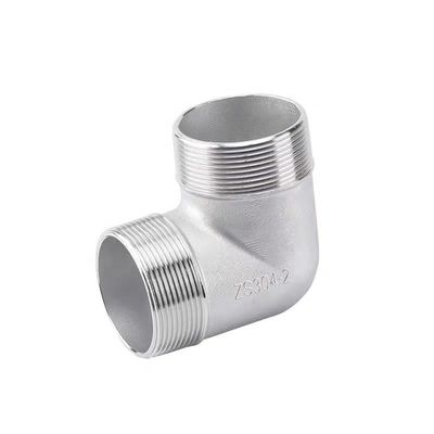WZ SS 201 304 316 NPT/BSPT/BSPP 90 градусная локтевая трубка с мужской или женской нитью
