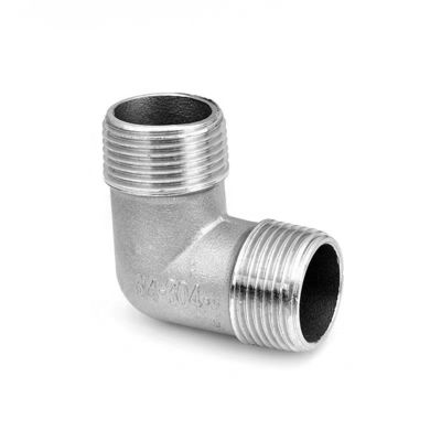 WZ SS 201 304 316 NPT/BSPT/BSPP 90 градусная локтевая трубка с мужской или женской нитью