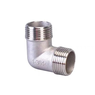 WZ SS 201 304 316 NPT/BSPT/BSPP 90 градусная локтевая трубка с мужской или женской нитью