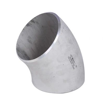 Нержавеющая сталь 304 316 45 градусов длинный радиус локоть 1"-4" DN25-DN100 голова код цилиндрический