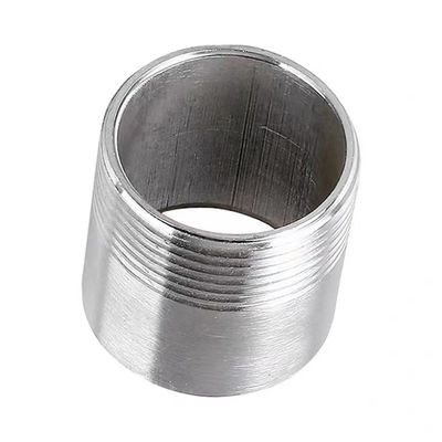 Нержавеющая сталь NPT DIN BSP Мужской нитки с нитями 1/8"-4" для равных трубных фитингов