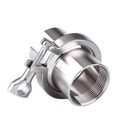 Код цилиндрической головки WZ SS 304 316 Tri Clamp Quick Connect Sanitary Pipe Clamp Set