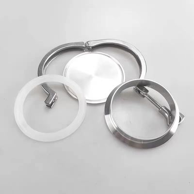 Нержавеющая сталь 316 304 Tri Clamp 3A Скрытая крышка конца отверстия для санитарного оборудования
