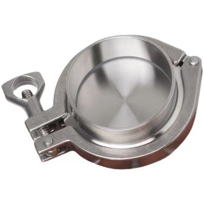 Нержавеющая сталь 316 304 Tri Clamp 3A Скрытая крышка конца отверстия для санитарного оборудования