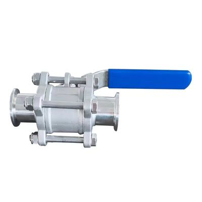 Сертифицированный ISO9001 санитарный нержавеющий сталь 304/316L Tri Clamp Ball Valve для воды
