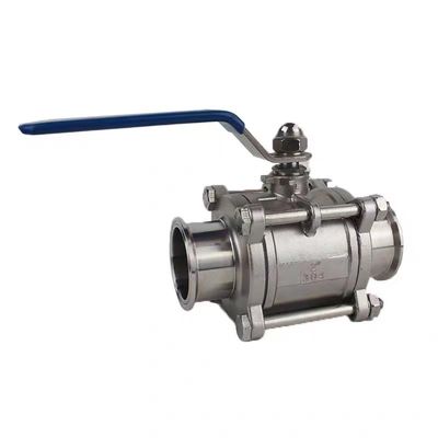 Сертифицированный ISO9001 санитарный нержавеющий сталь 304/316L Tri Clamp Ball Valve для воды