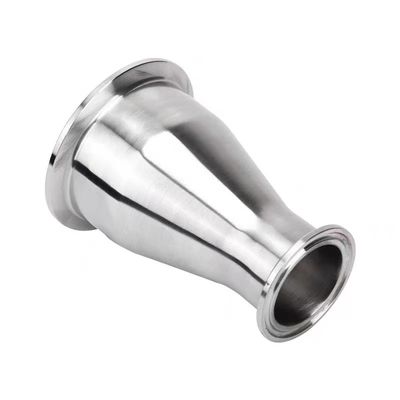 2 "Трубная OD до 1-1/2" Трубная OD Триклампная санитарная фиксация редуктор в материале SS 304 316