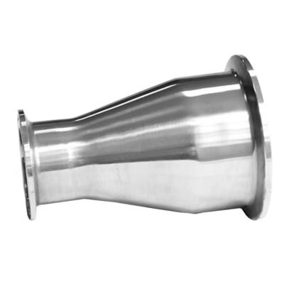 2 "Трубная OD до 1-1/2" Трубная OD Триклампная санитарная фиксация редуктор в материале SS 304 316