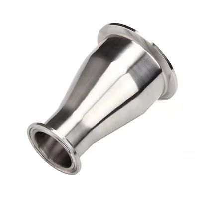 2 "Трубная OD до 1-1/2" Трубная OD Триклампная санитарная фиксация редуктор в материале SS 304 316
