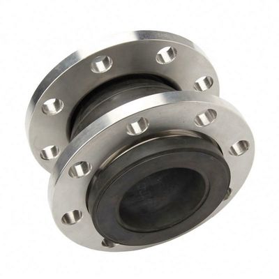 Код круглой головы Нержавеющая сталь 304/316L Фланцевая пластиковая расширительная резиновая суставка из литой стали