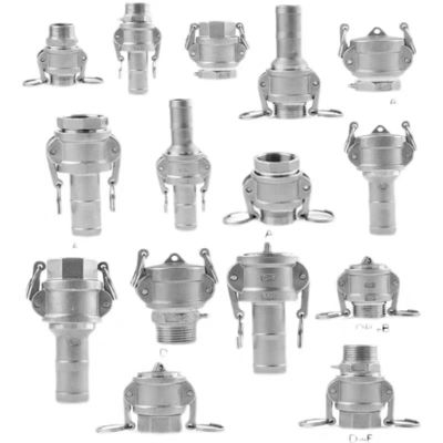 Равный WZ SS 304 316 Type Silver Camlock Coupling Adaptor для быстрого подключения NPT BSP