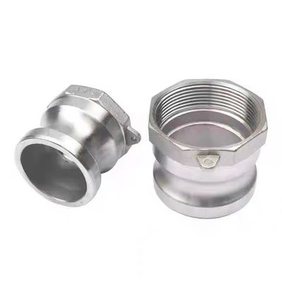 Равный WZ SS 304 316 Type Silver Camlock Coupling Adaptor для быстрого подключения NPT BSP