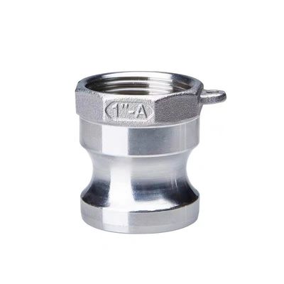 Равный WZ SS 304 316 Type Silver Camlock Coupling Adaptor для быстрого подключения NPT BSP