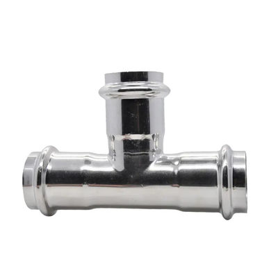 Круглый код нержавеющей стали 304/316L Pro Press Fittings для водопроводной системы