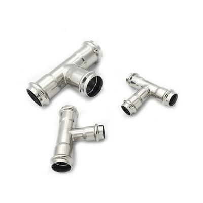 Круглый код нержавеющей стали 304/316L Pro Press Fittings для водопроводной системы