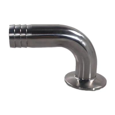Санитарный SS304 316 316L Tri Clamp 90DEG шланг Barb Tri Clover совместимый шланг с соединителем