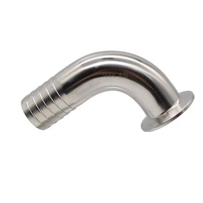 Санитарный SS304 316 316L Tri Clamp 90DEG шланг Barb Tri Clover совместимый шланг с соединителем