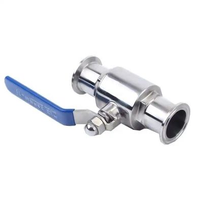 Поддержка OEM SS304 1/4''-4.0'' Homebrew Tri-Clamp Ball Valve Санитарный клапан из нержавеющей стали