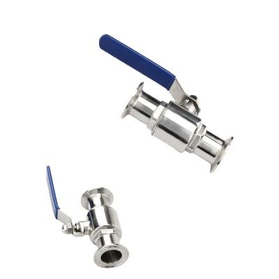 Поддержка OEM SS304 1/4''-4.0'' Homebrew Tri-Clamp Ball Valve Санитарный клапан из нержавеющей стали