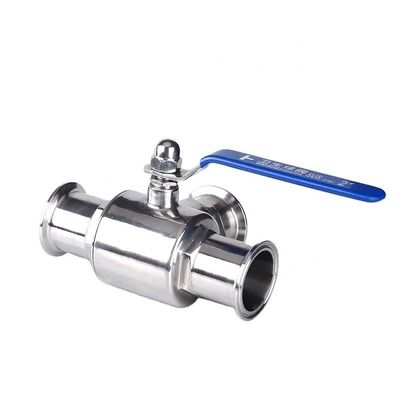 Кованый санитарный SS304/SS316L L/T Тип Tri Clamp Нержавеющая сталь 3 направленный шаровой клапан 3A DIN