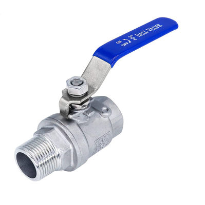 Нержавеющая сталь 301/304/316 1/2" Мини шаровой клапан женский x мужской NPT нить клапан отключения