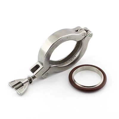Нержавеющая сталь 304 316 KF16 KF25 KF40 Tri Clamp Ferrule Set для проектирования вакуумного адаптера