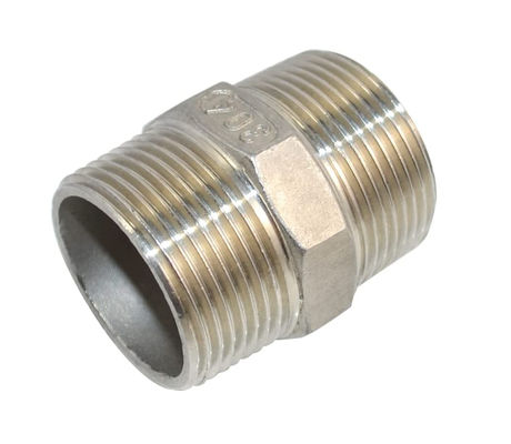 1-1/4 "x 1-1/4" NPT Мужчина натянутый шестеренный сосок Нержавеющая сталь 304 быстрый соединитель трубы
