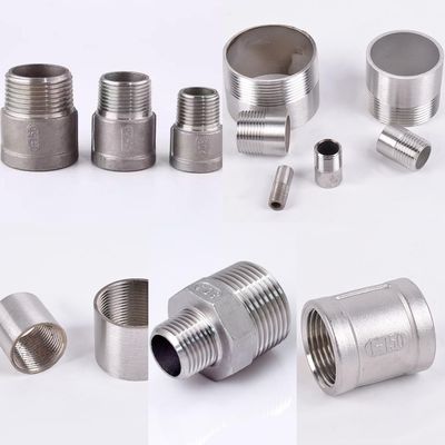 1-1/4 "x 1-1/4" NPT Мужчина натянутый шестеренный сосок Нержавеющая сталь 304 быстрый соединитель трубы