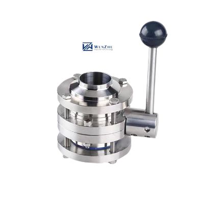 Кованый SS304 316 316L Ключевая ручка полный порт 3-х кусочный задница сварный клапан 3A DIN SMS