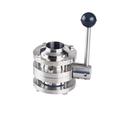 Кованый SS304 316 316L Ключевая ручка полный порт 3-х кусочный задница сварный клапан 3A DIN SMS